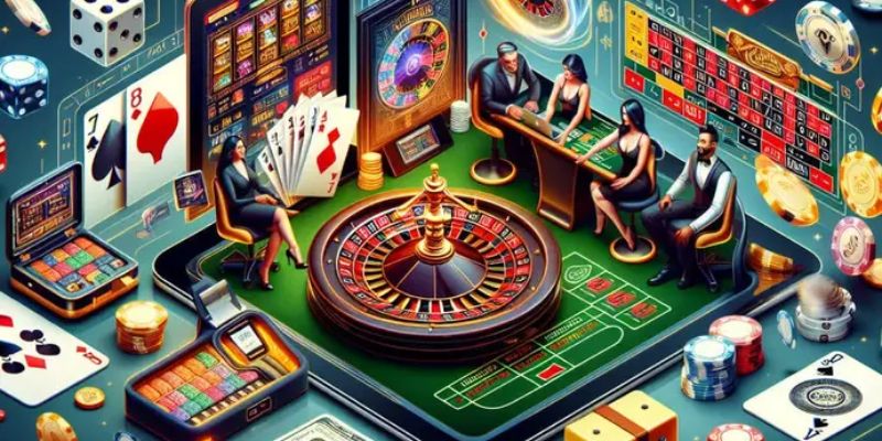 Trải nghiệm các siêu phẩm nổi bật tại casino 5MB